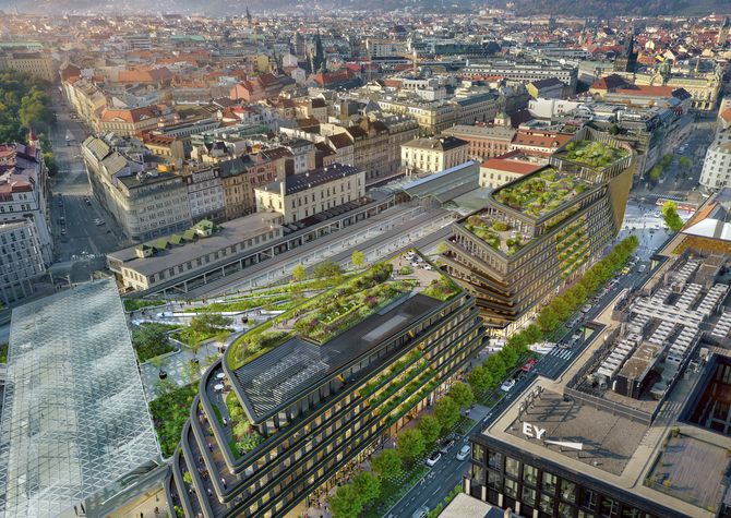 Přestavba Masarykova nádraží byla oficiálně zahájena Novinky