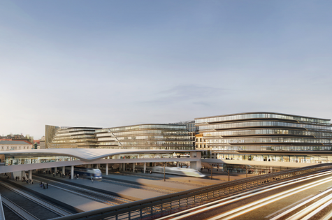 Marek Dospiva (Penta) a Patrik Schumacher (Zaha Hadid Architects) o nové Masaryčce